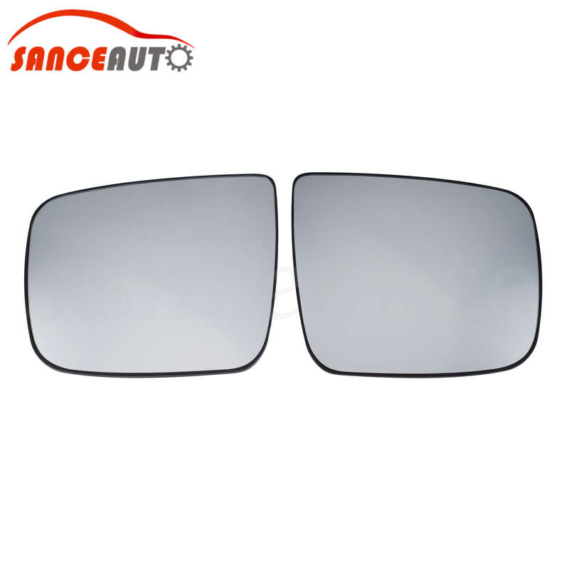 Left Right Wing Mirror Glass Heated 2Pcs for Nissan NV200 NP200 EVALIA 2008-2019