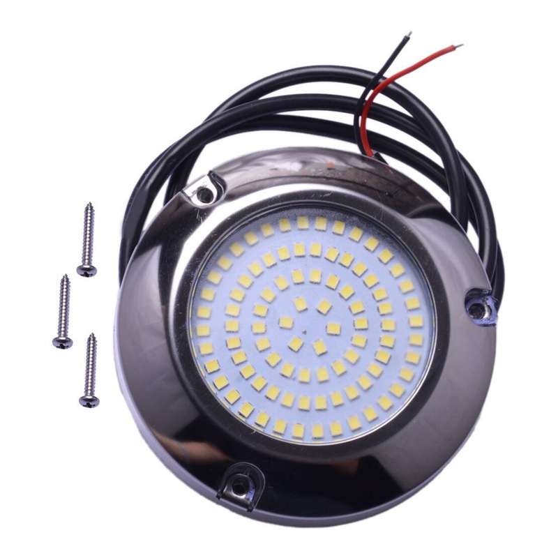 Stainless Steel Boat Marine Pontoon LED Underwater Light High Intensity Light A6