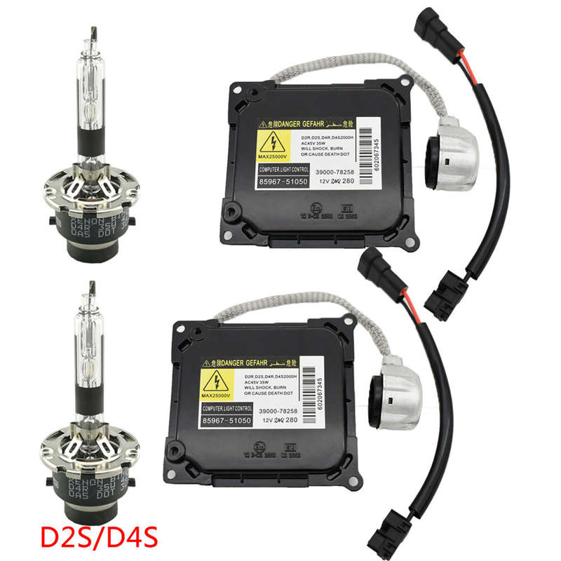 Xenon HID Headlight Ballast&Igniter&Bulb 2Pcs For Lexus GS350 GS430 GS450h GS460