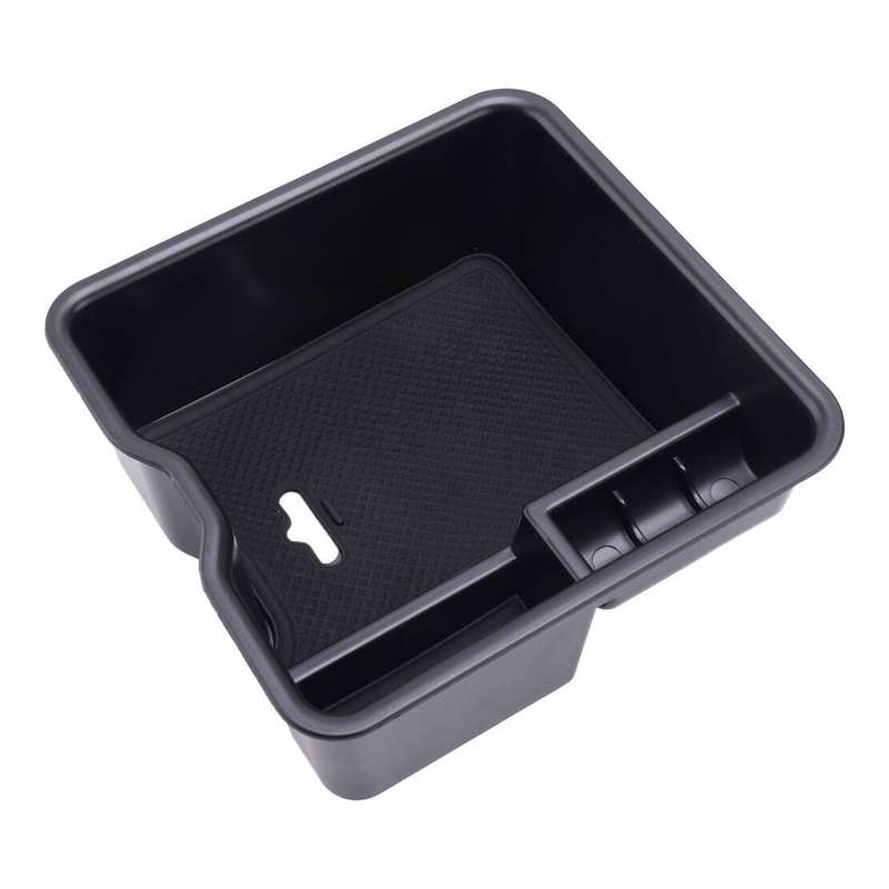 Black Fit For Land Rover Range Rover Sport Center Console Armrest Storage Box~