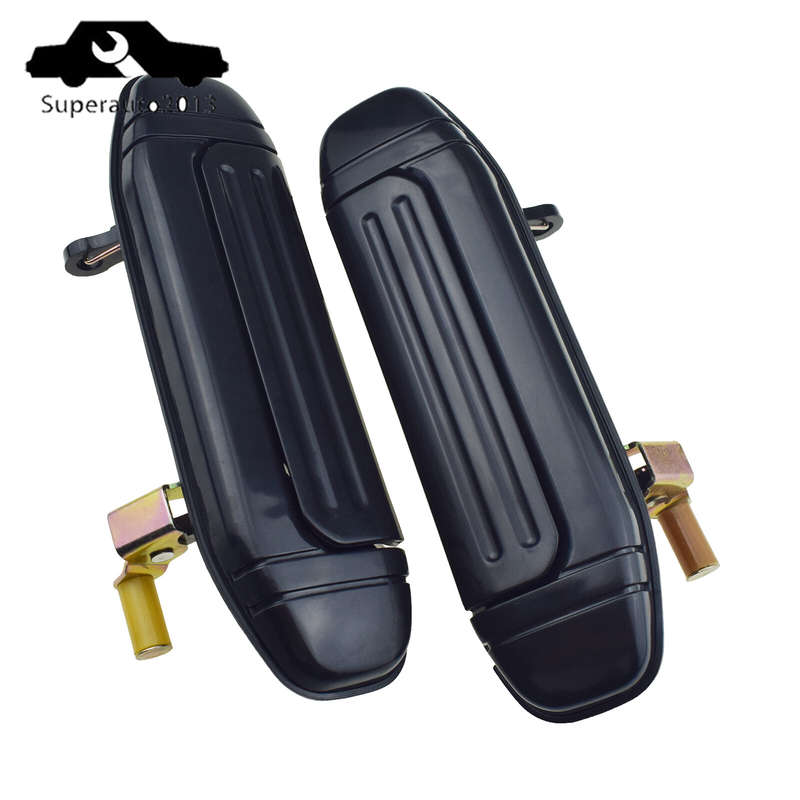 New Rear Left & Right Outside Door Handle For 1992-00 Mitsubishi Montero Pajero