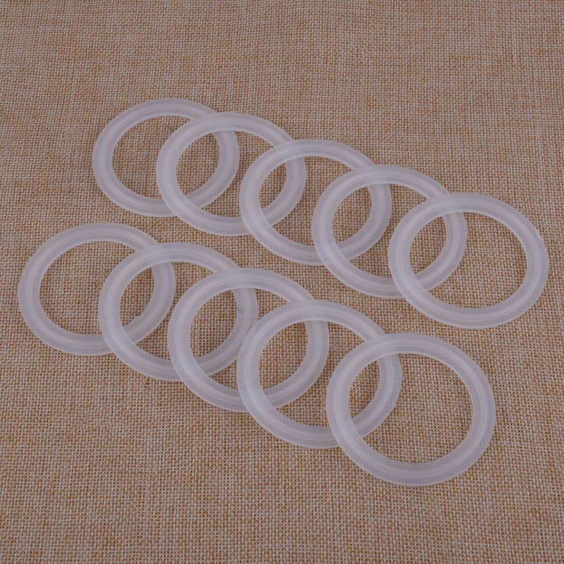10pcs Sanitary Tri Clamp Gaskets 64mm OD Dairy Brewing Tri Clover Seal Parts