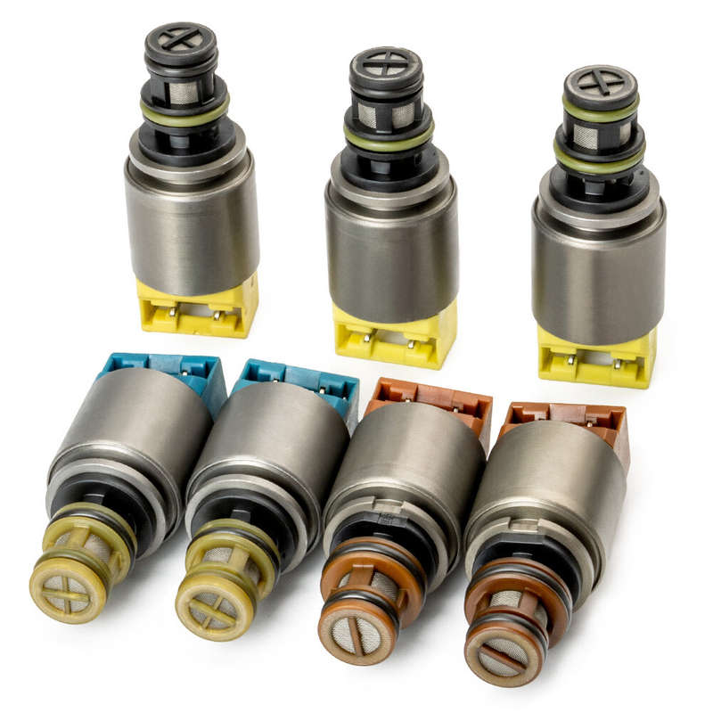 7X 6HP21 6HP28 Auto Transmission Solenoid Set For BMW Audi LandRover Jaguar