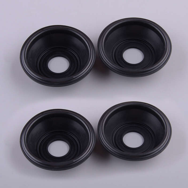 4pcs Carburetor Plunger Diaphragm Fit for Kawasaki KLE500 EX500 ER500