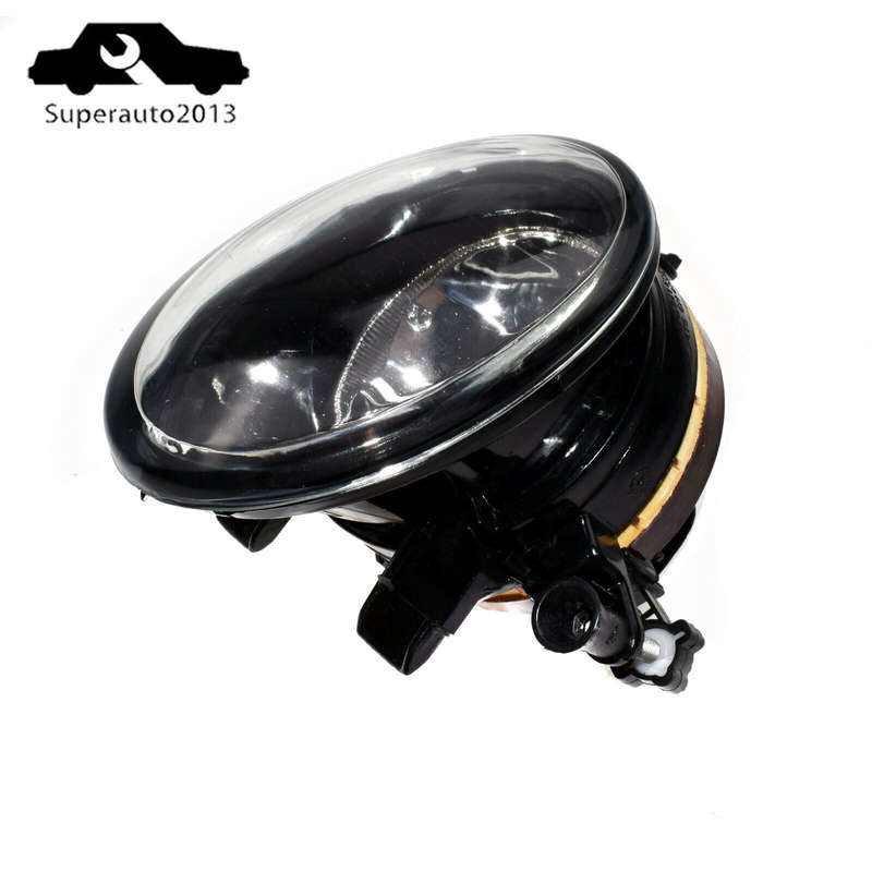 For VW Golf Jetta MK6 Tiguan EOS Bumper Convex Lens Fog Lights Lamps Front Left