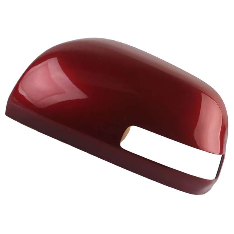Car Left Rearview Mirror Cover Trim Red Fit For Toyota RAV4 2006-12