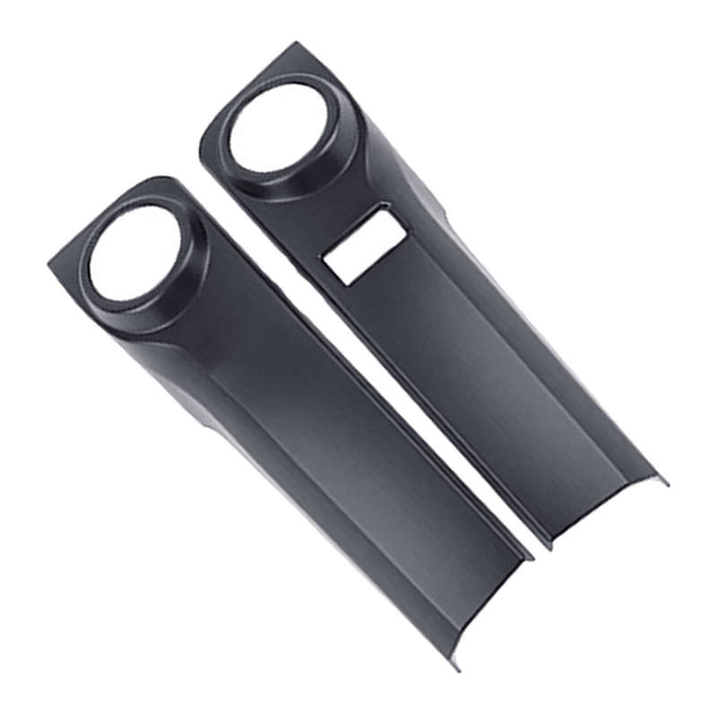 Central Console Air Conditioner Panel Trim Covers fit for 4runner 20-23 Black