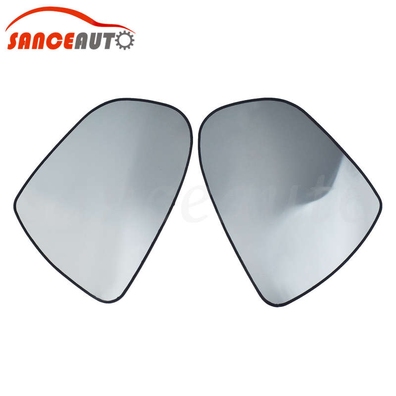 Exterior Mirror Glass W/ Backing Plate Pair Heated LH & RH for Kia Optima 11-16