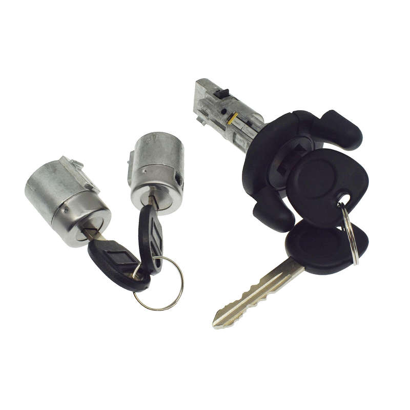 Ignition Key Switch Lock Cylinder Door Lock Tumbler For Chevy Express Silverado