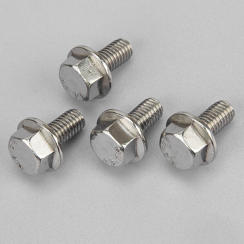 4x Front Fender Mounting Nuts Bolts Screws Fit For Yamaha Raptor 660 700 350 New