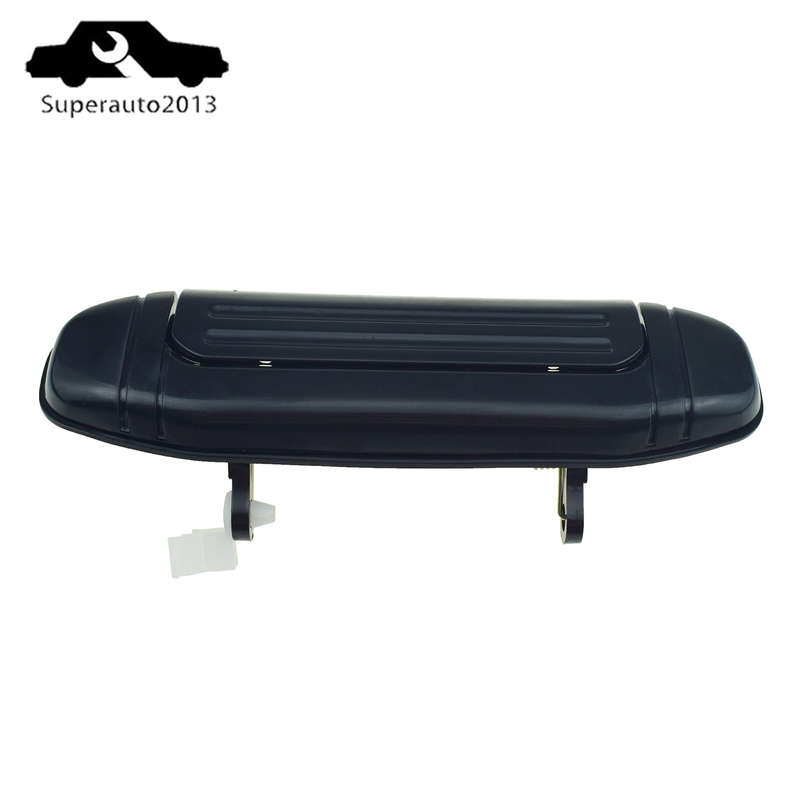 New Black Front Left Outside Door Handle For 1992-00 Mitsubishi Montero Pajero