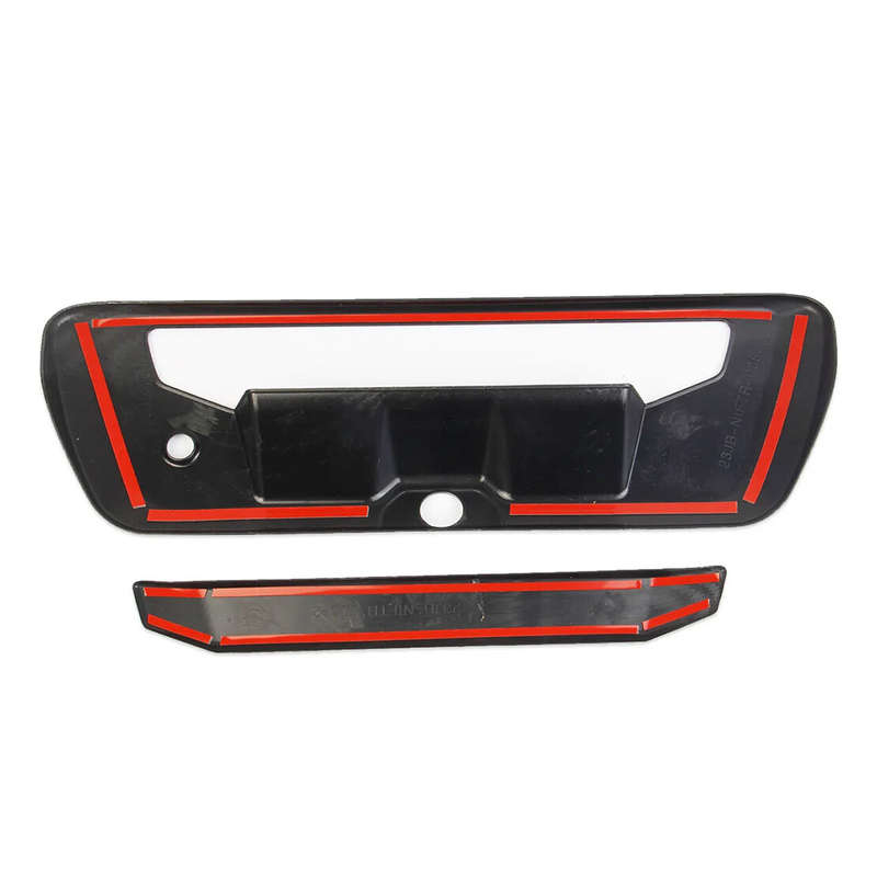 Fit for NISSAN FRONTIER 2022 2023 Carbon Fiber Style Tailgate Handle COVER NEW