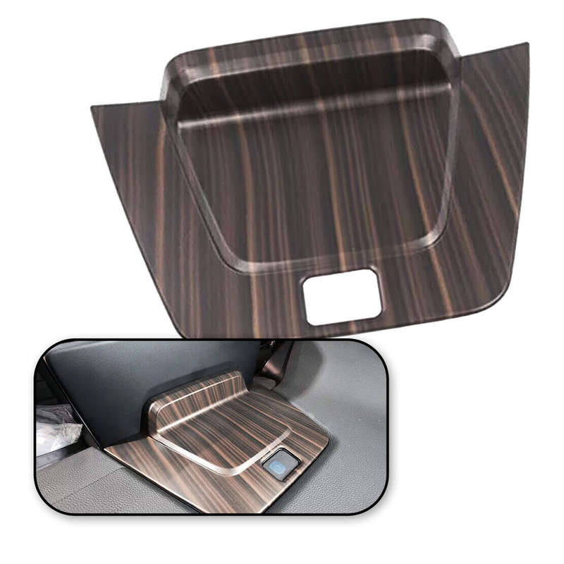 Wood Grain Center Console Navigation Panel Trim Fits For Honda CR-V 2023-2024