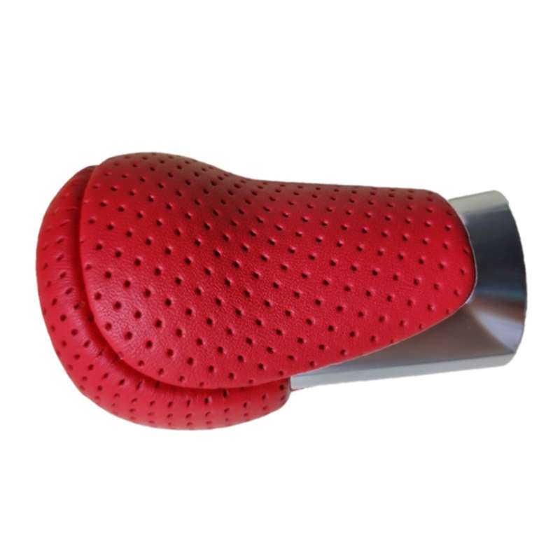 6 Speed Red Leather Shifter Shift Knob Fits For Mazda 2 3 6 CX-3 CX-5