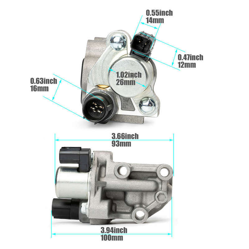 New 15810RAAA01 VTEC Solenoid Spool Valve For Honda Accord Civic CR-V Acura RSX