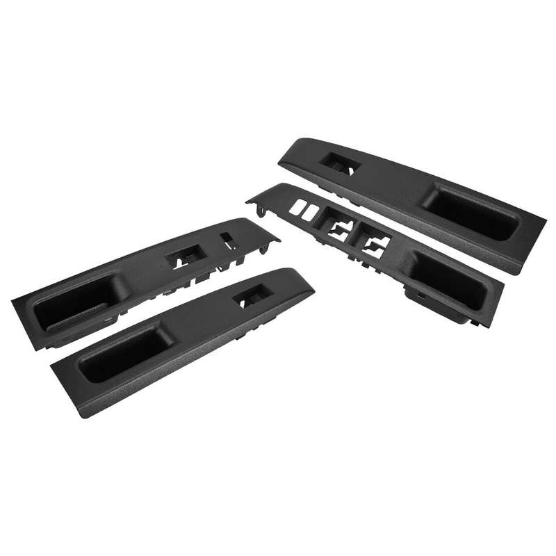 1set Door Window Control Switch Bezel Panel Cover Trim Fit for Toyota Yaris