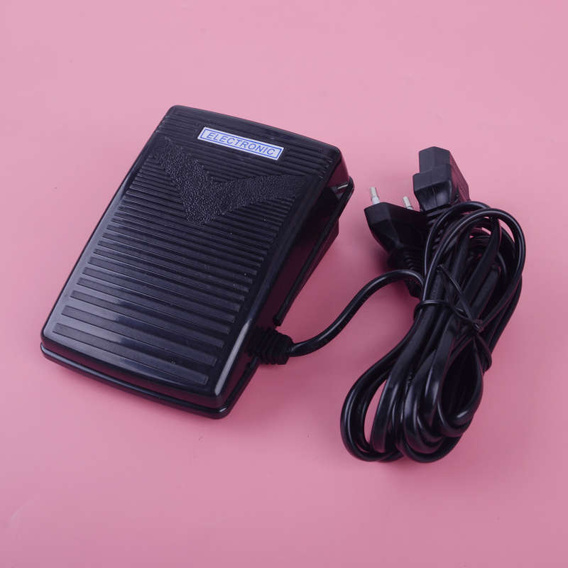 Home Sewing Machine 200V-240V EU Plug Foot Control Pedal REPLACE Fit for Singer