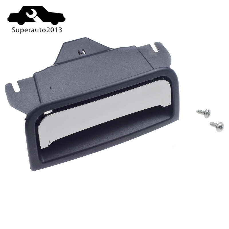 Center Console Latch Handle Plate Chrome For 2015-2020 Chevy Tahoe GMC 22861304