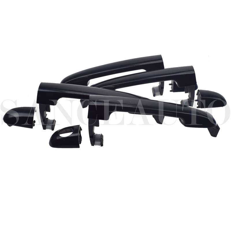 4PCS Front Rear Outside Door Handles For Hyundai Sonata 2006 2007 2008 2009 2010