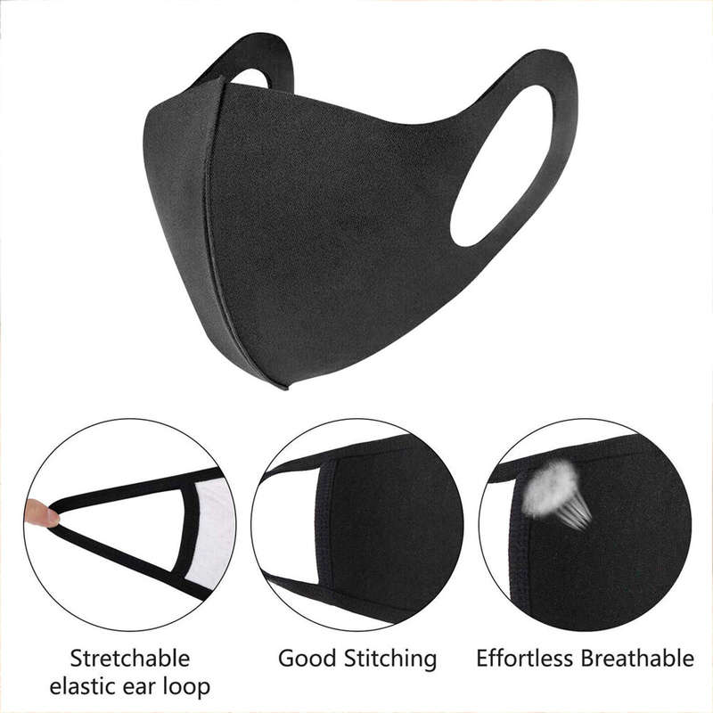 Kids Reusable anti dust and flu mask x 1