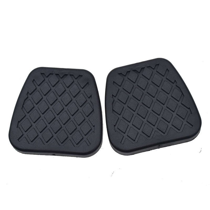 2PCS Brake Clutch Pedal Pad Rubber Cover 46545-SH3-000 For Honda Civic Acura TL