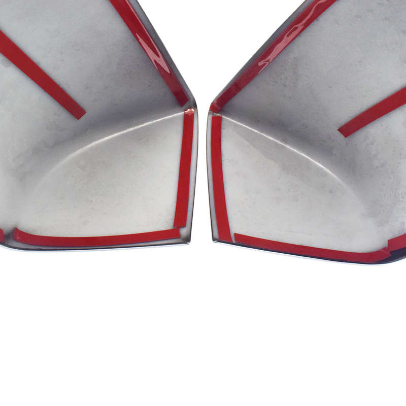 Left & Right Car Rearview Mirror Covers Caps Pair For Tesla Model 3 2017-2022