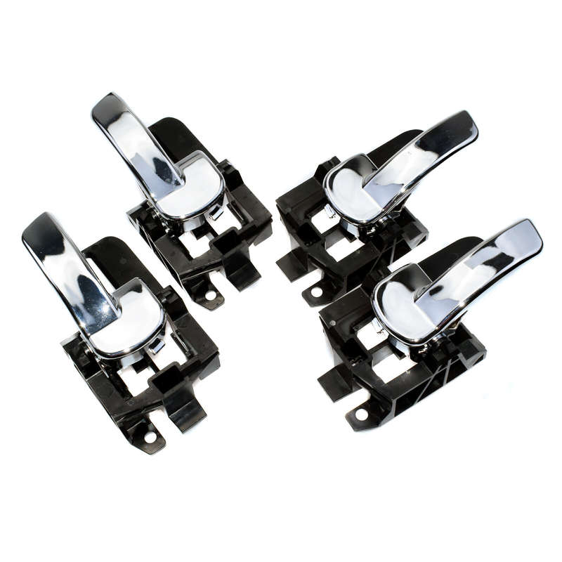 4PCS Front Rear Left Right Interior Door Handles For Nissan Qashqai 2007-13 New