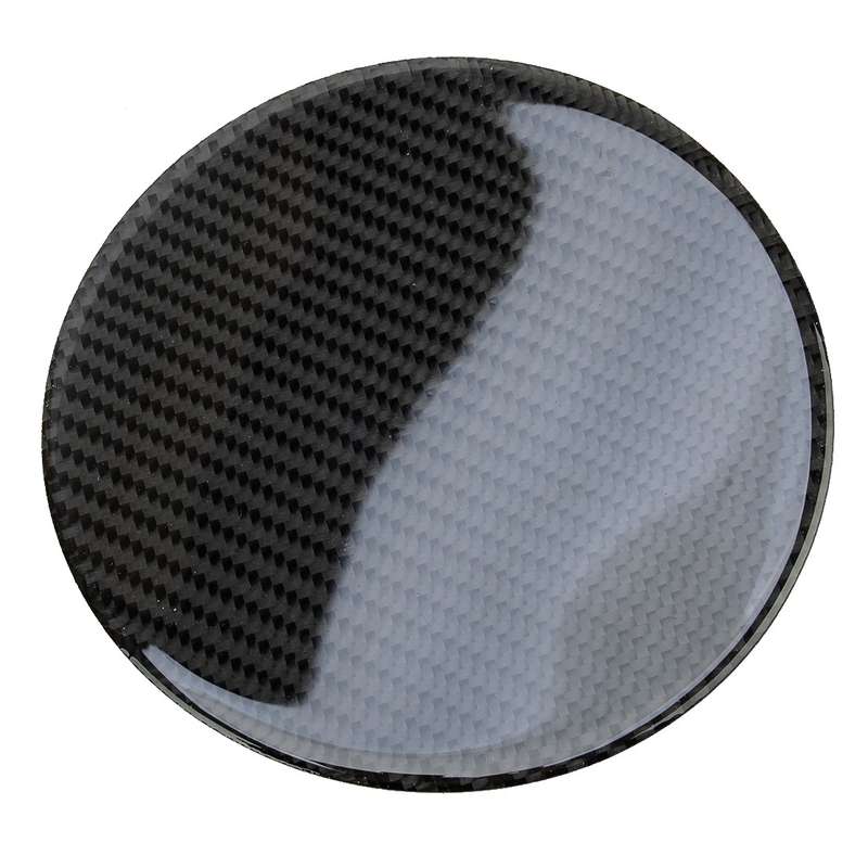 Carbon Fiber Fuel Door Gas Tank Cap Cover Trim Fit For Nissan 350Z 2003-2008 ct
