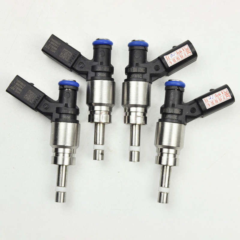 4Pcs 079906036C For Audi A6 A8 Quattro Q7 R8 S5 VW Touareg V8 Fuel Injector