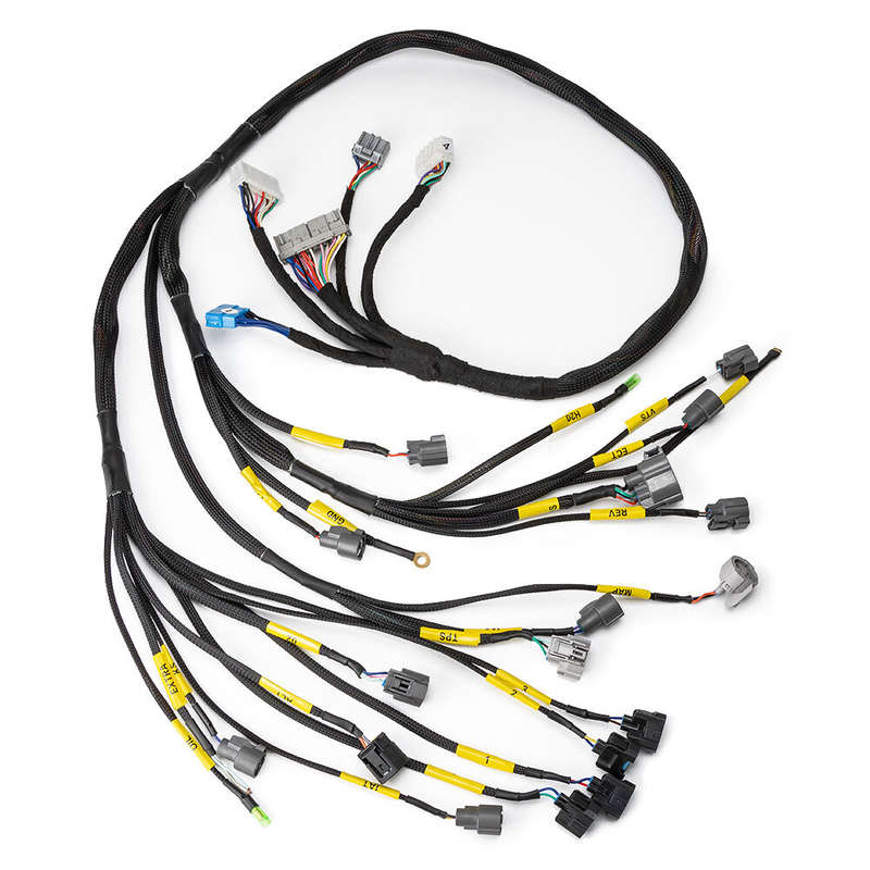 Tucked Engine Harness For Honda Acura K-Swap Integra CRX EK EG K20 K24 K-Series