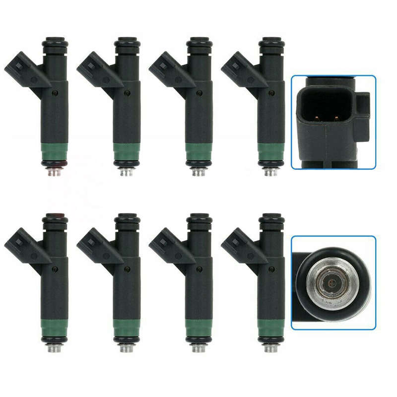 8Pcs 53032704AB For Dodge Ram 1500 Pickup Durango 4.7L 2004-2007 Fuel Injector
