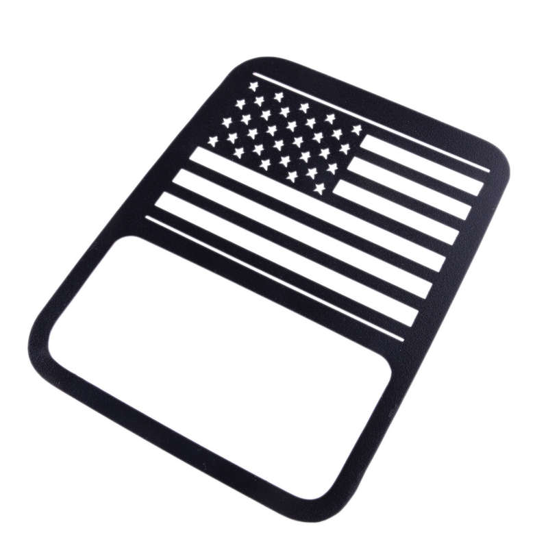Car Rear Tail Light Cover Trim American Flag Fit for Jeep Gladiator JT 2020-2021