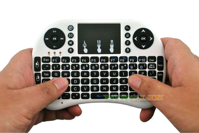 2.4G Mini Wireless Fly Air Keyboard Mouse Remote Touchpad For Android TV BOX/ PC - z