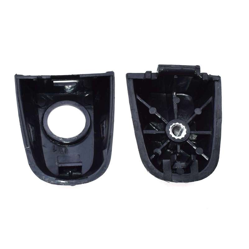 2pcs Smooth Black Outside Front Rear Left Right Door Handle For Toyota Corolla