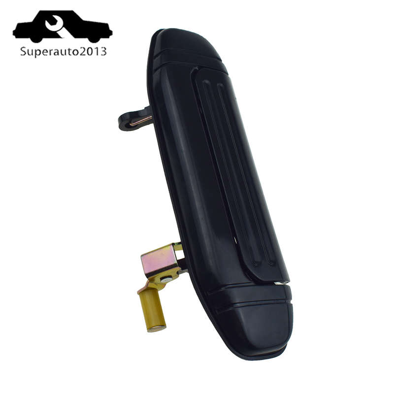 New Black Rear Right Outside Door Handle For 1992-00 Mitsubishi Montero Pajero