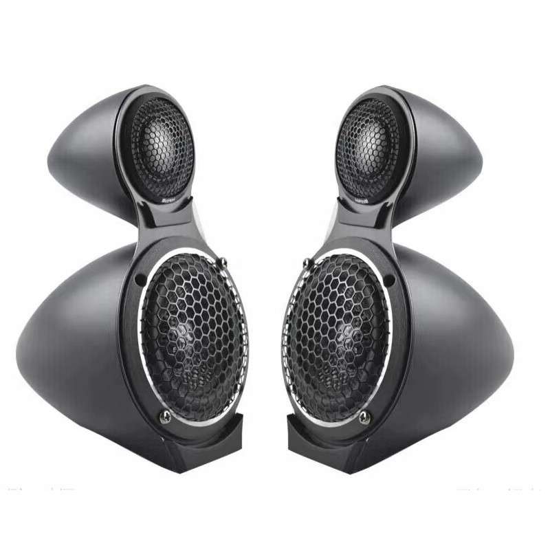 Car 3.5" Speaker Modified Three-Way Tweeter Bracket Base Shell Box Kit