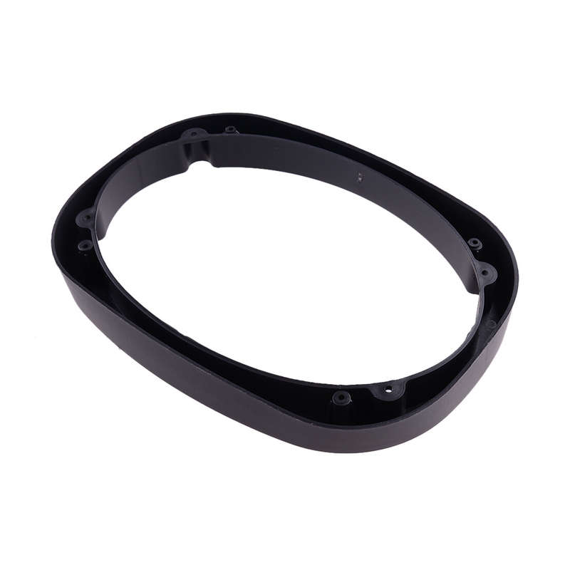 2Pcs Universal 6x9 Inch Car Speaker Beveled Spacer Adapter Refit Audio Mat Black