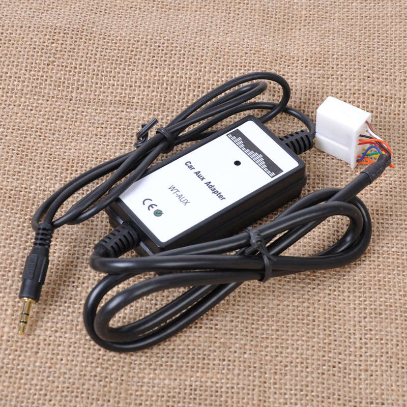 Car Interface Adapter Audio 3.2mm AUX Input Fit for Honda Accord Civic Odyssey