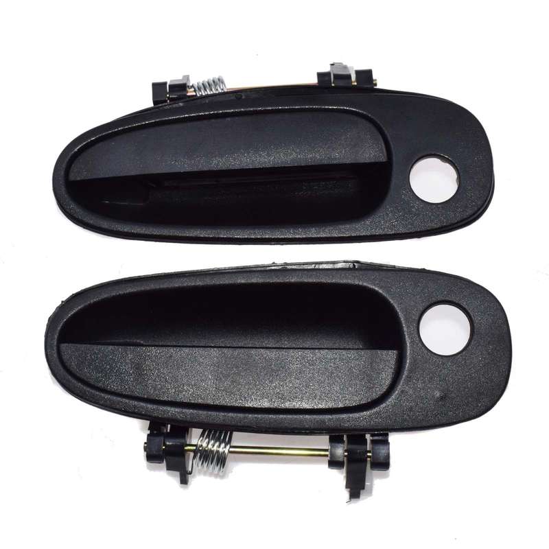 Pair For Corolla Geo Prizm 93-97 Front Outside Exterior Door Handles Left Right