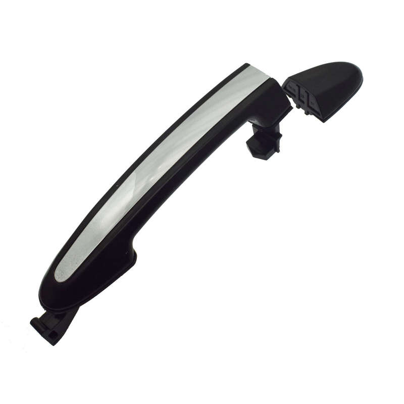 Rear Left/ Right Outside Door Handle Chrome & Black for 2007-12 Hyundai Santa Fe