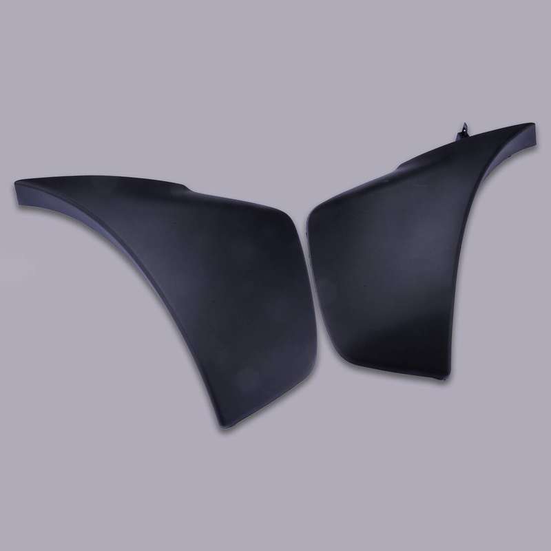 Front 1Pair Bumper End Cap Cover Fit For Toyota Tacoma 12-15 Black