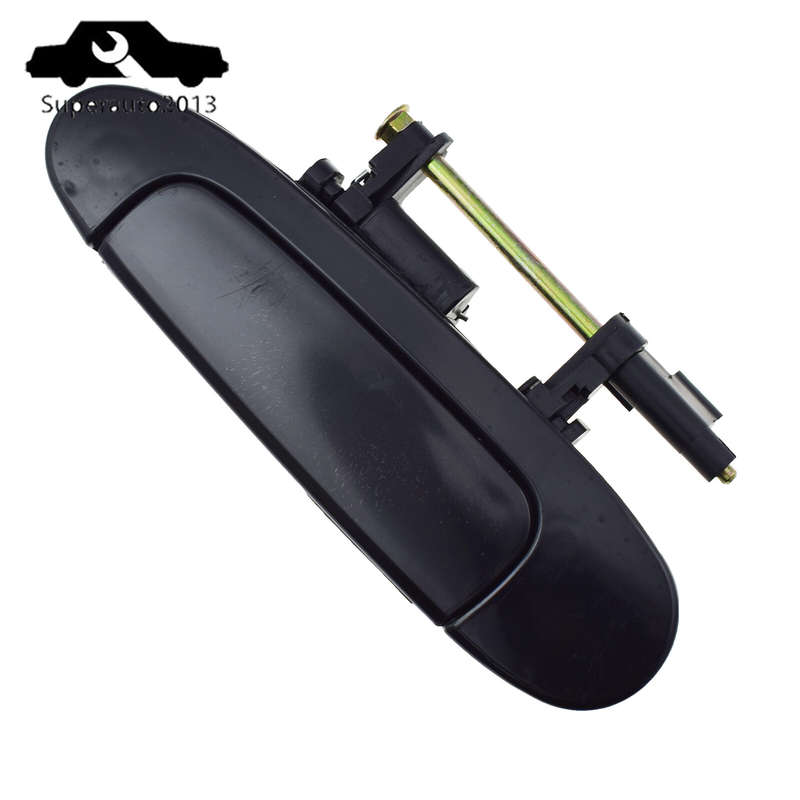 Rear Left Exterior Outside Door Handle Black For Toyota Echo 2000-05 69240-52010