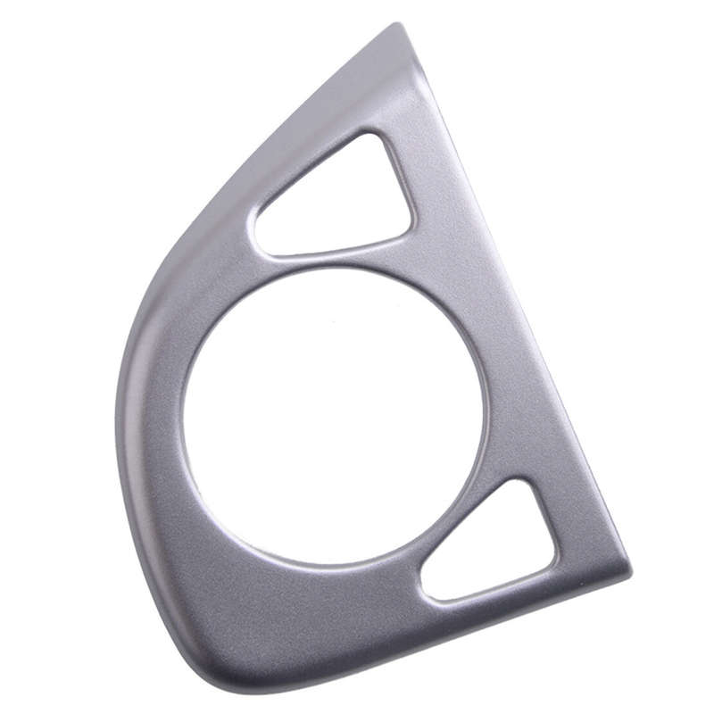 2Pcs Chrome Interior Steering Wheel Cover Frame Fit For Honda CRV CR-V 2012-2016