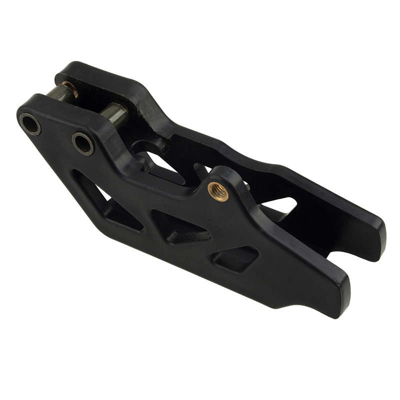 Chain Guide Cover Protector Slider Motorcycle Anti Skid Chain Gear Cover Black.