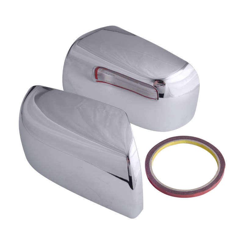 Fit for Nissan X-Trail Car 2x Chrome ABS Side Door Rearview Mirror Cover Trim