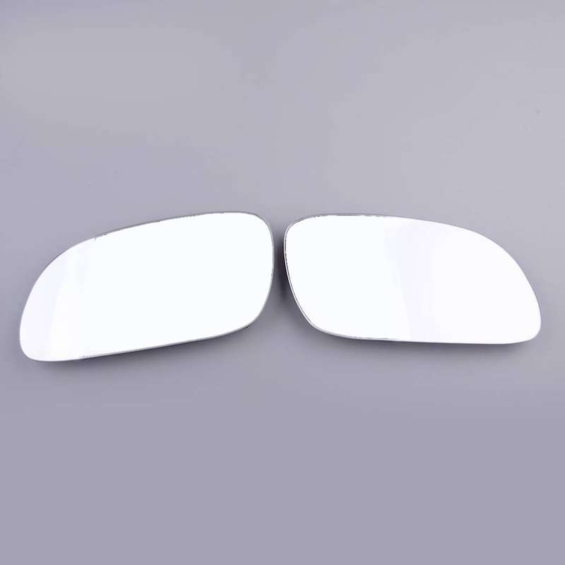 Front 1Pair Side Mirror Glass w/ Backing Fit For Kia Soul EV 15-19