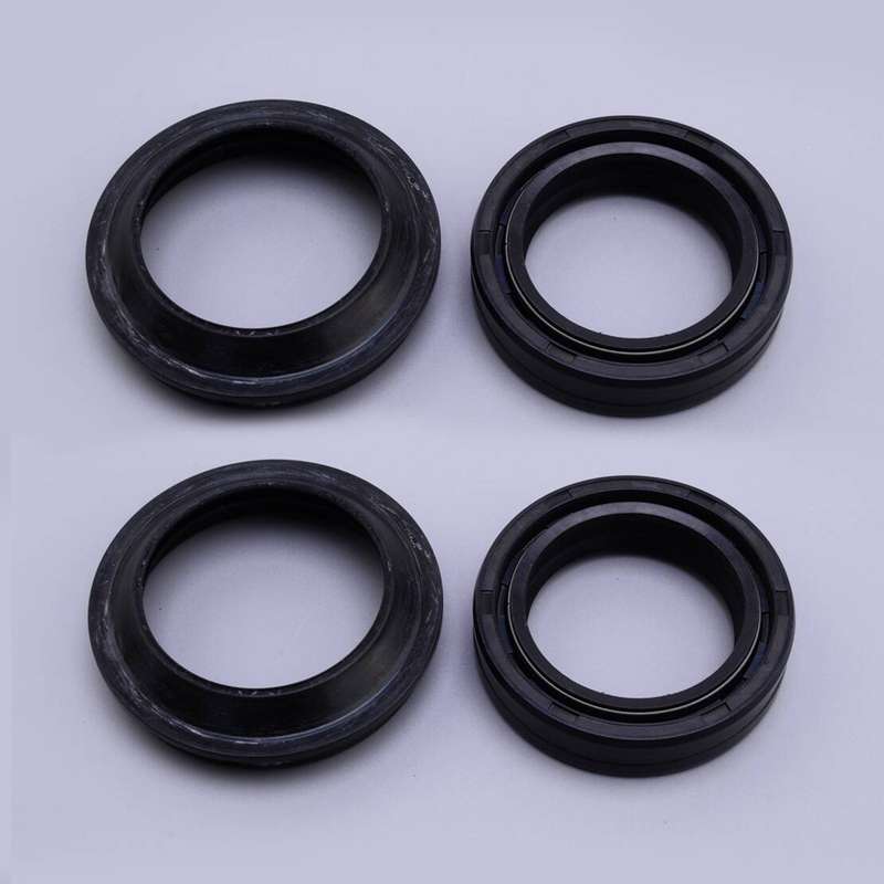 Fork Oil Seals & Dust Seal Kit Fit For Kawasaki KX100 1995-2018 KZ550F 1983-1984