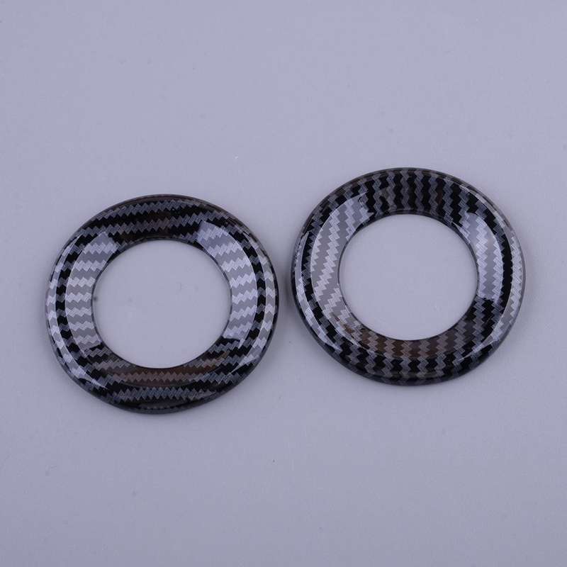 2pcs Car Front Speaker Audio Horn Trim Cover Frame Fit for Honda CRV 2017-2022