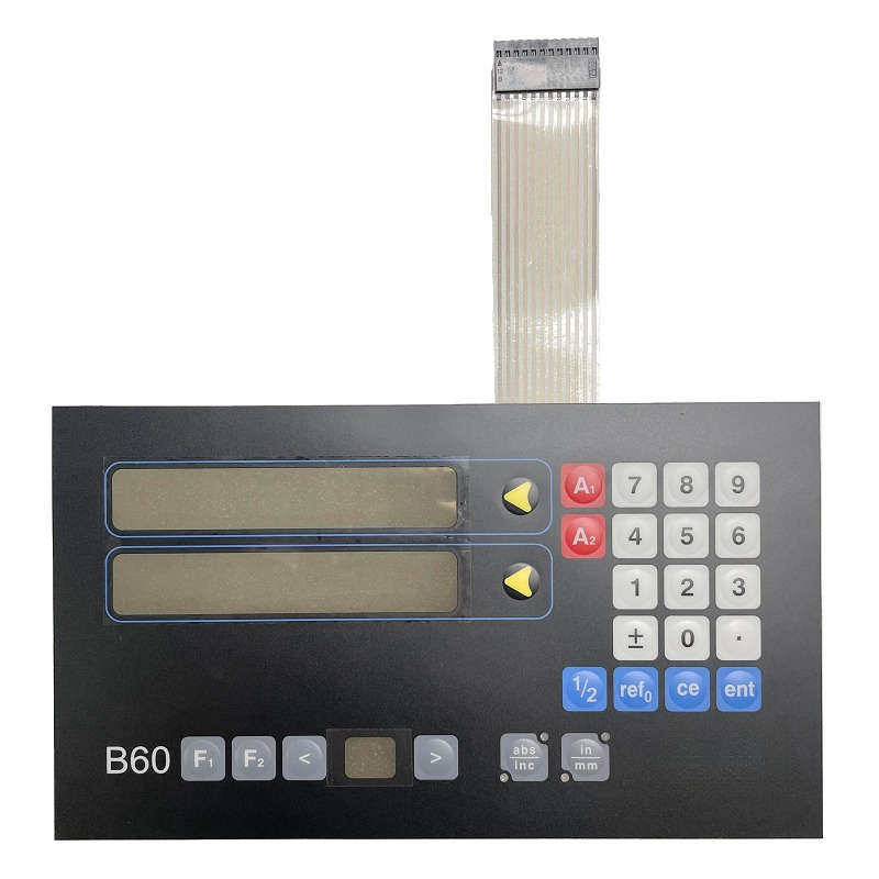 Membrane Keypad For NEWALL B60 E70-M 2-Axis 3-Axis Digital Display Button Film