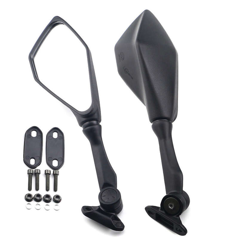 1Pair Motorcycle Rearview Mirror Fit for Kawasaki Ninja ZX6R ZX636 11-2018